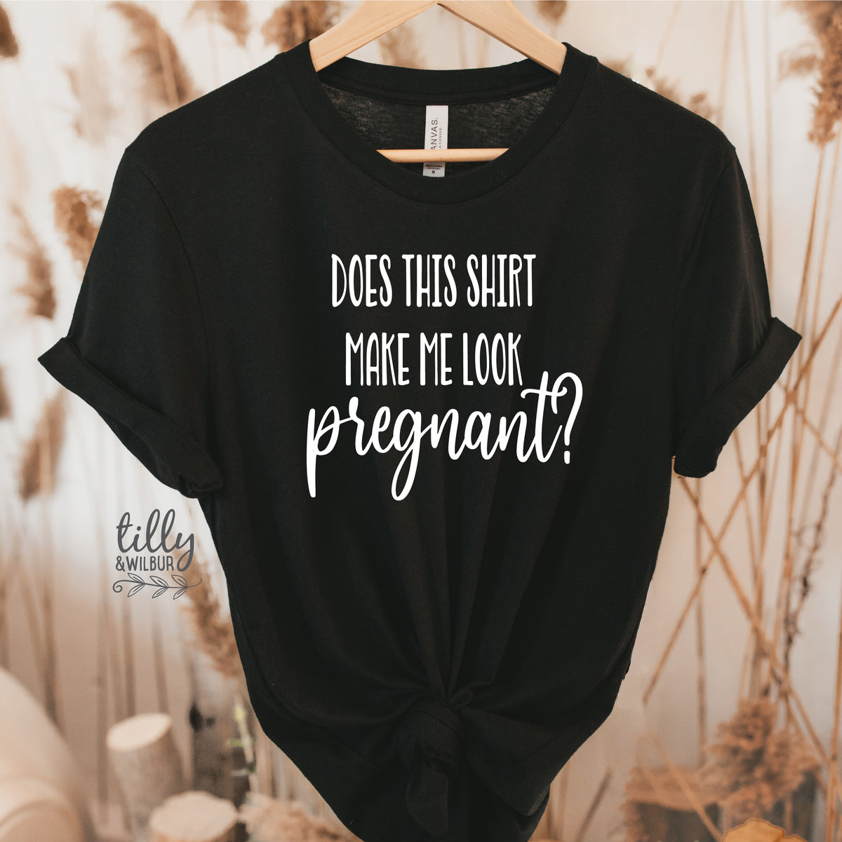 Does This T-Shirt Make Me Look Pregnant?
