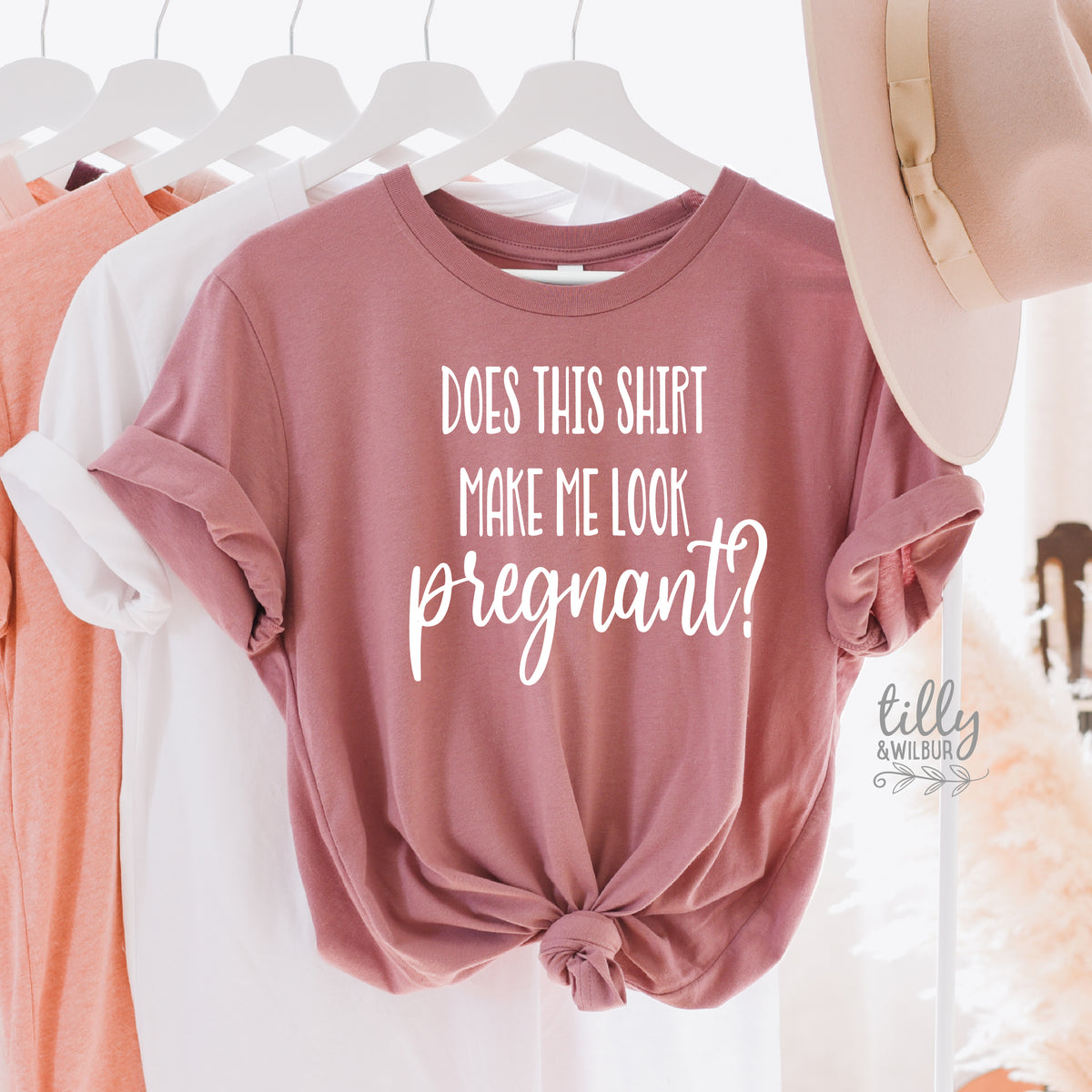 Does This T-Shirt Make Me Look Pregnant?