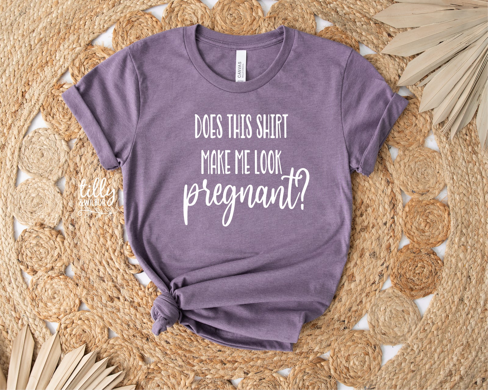 Does This T-Shirt Make Me Look Pregnant?