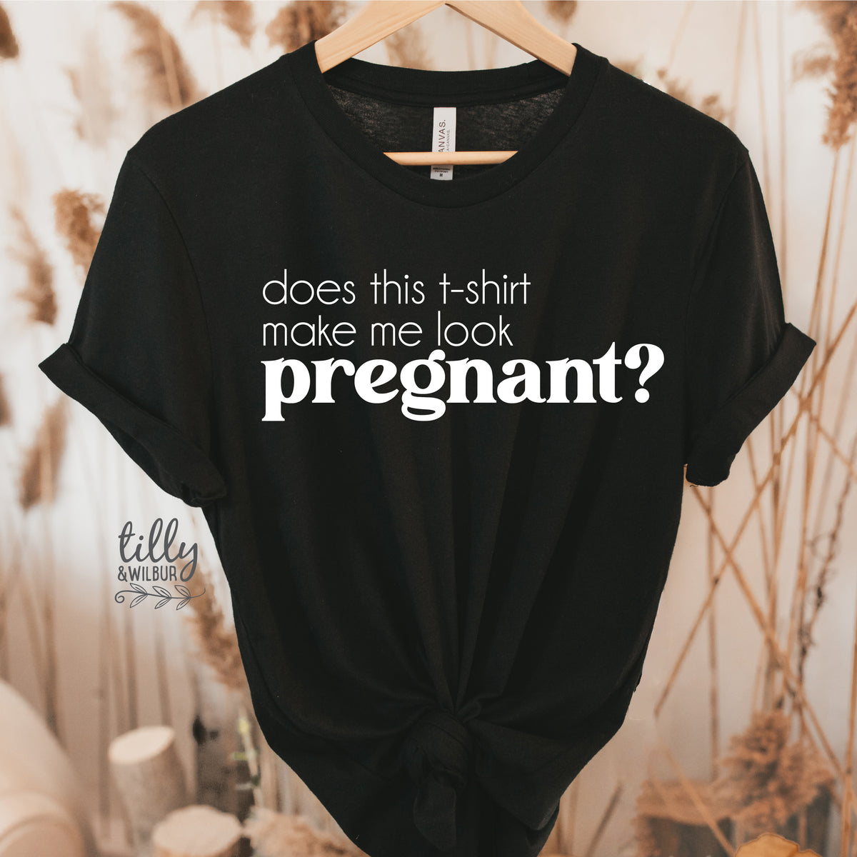 Does This T-Shirt Make Me Look Pregnant MORE COLOURS &amp; STYLES