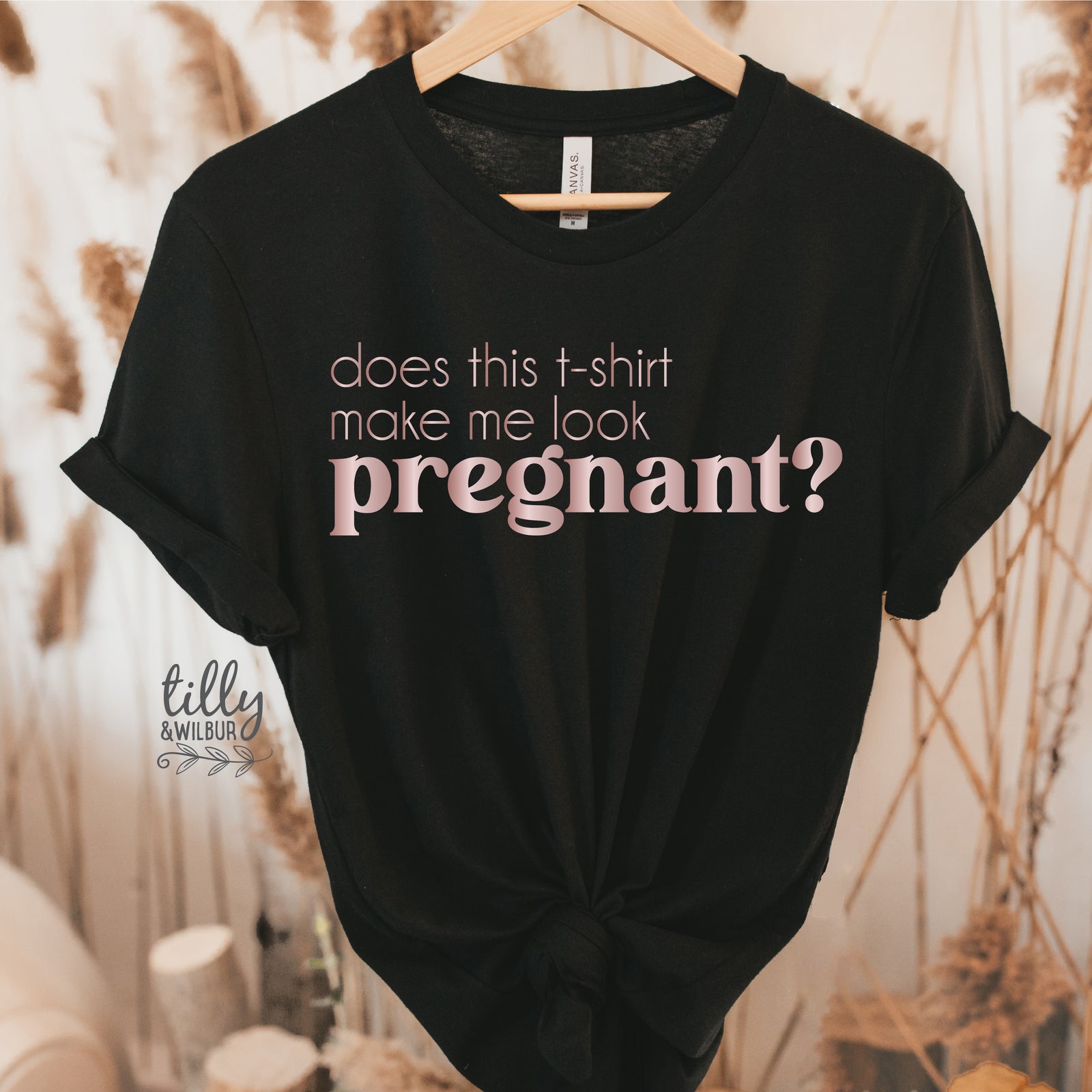Does This T-Shirt Make Me Look Pregnant MORE COLOURS & STYLES