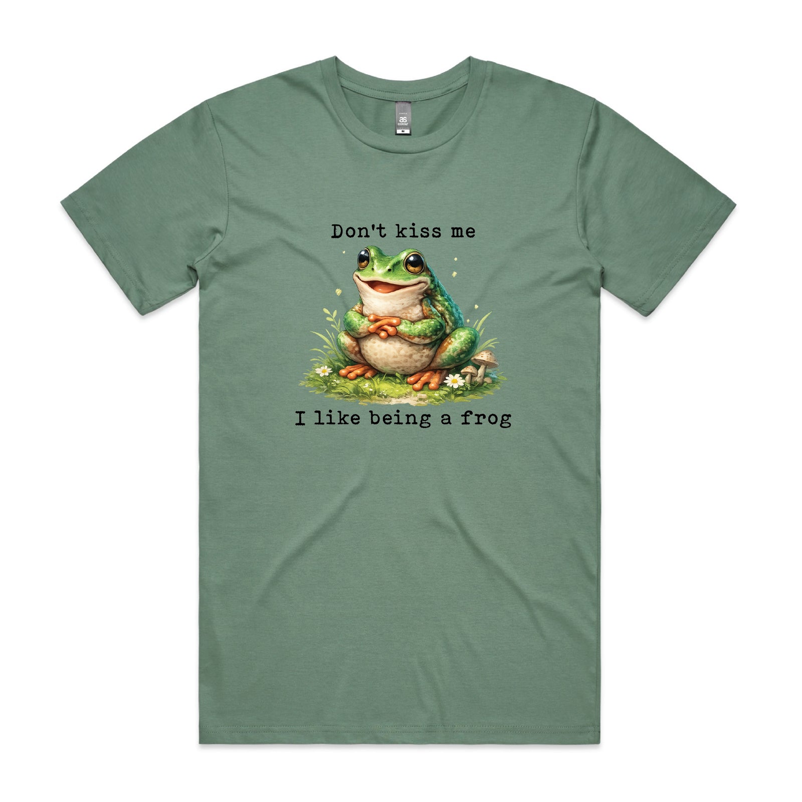 Don't Kiss Me I Like Being A Frog T-Shirt - Funny Frog Tee