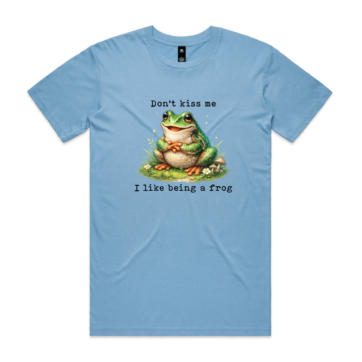 Don't Kiss Me I Like Being A Frog T-Shirt - Funny Frog Tee