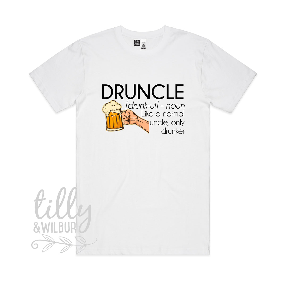 Druncle Just Like A Normal Uncle Only Drunker (MORE COLOURS &amp; STYLES)