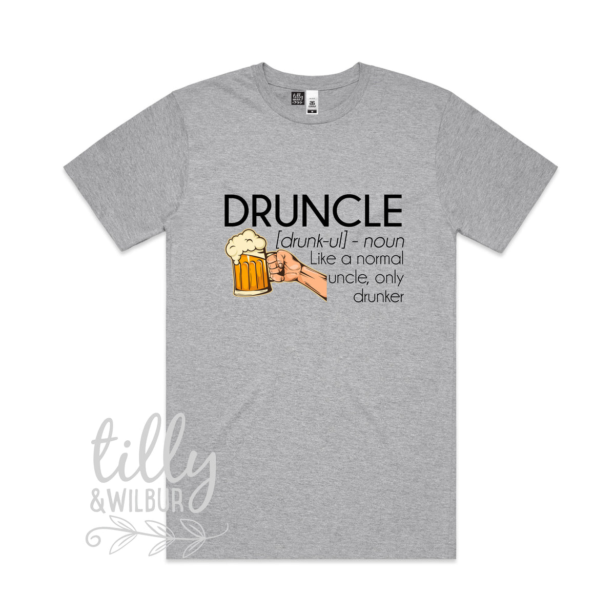 Druncle Just Like A Normal Uncle Only Drunker (MORE COLOURS &amp; STYLES)