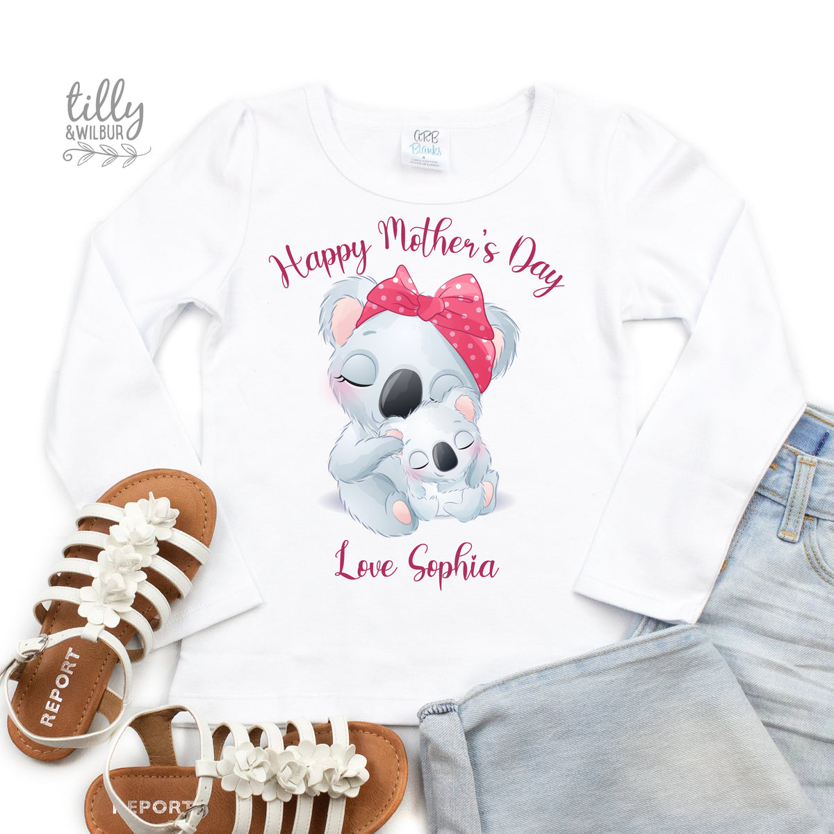 Happy Mother’s Day Baby Bodysuit | Personalised Baby Outfit | Custom Name Baby Suit | Mother’s Day Gift from Baby