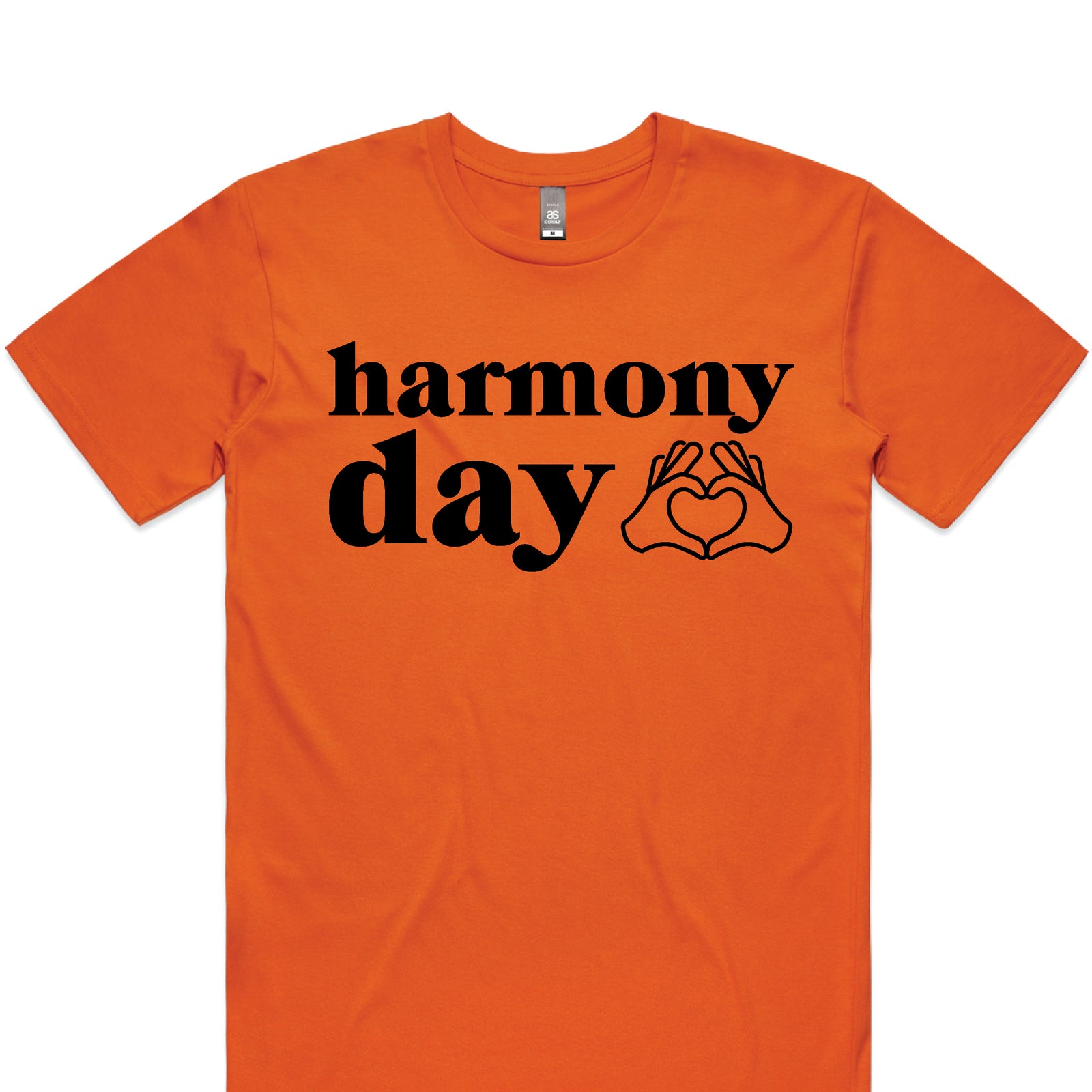 Harmony Day With Heart Hands Emoji (MORE COLOURS & STYLES)