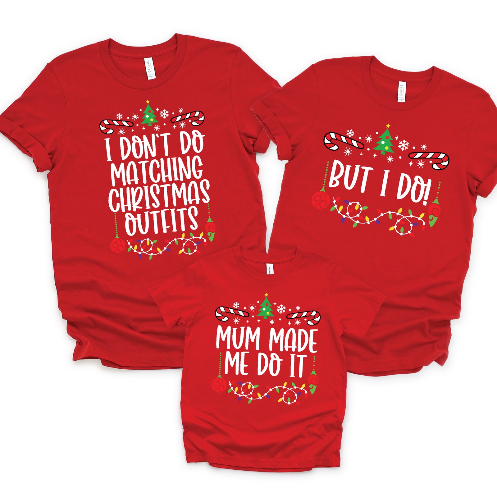 I Don't Do Matching Christmas Outfits, But I Do! (MORE COLOURS & STYLES)