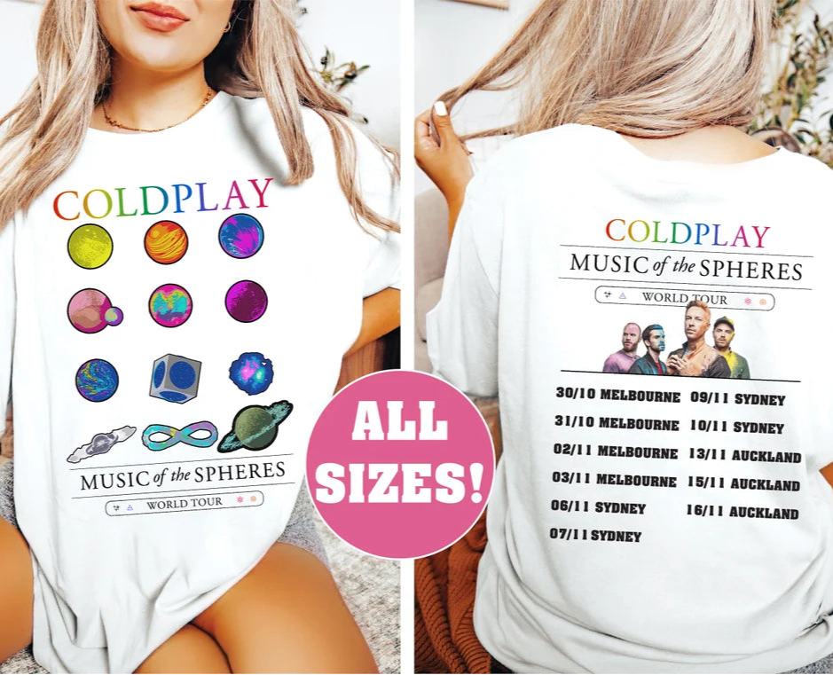 Coldplay Tour T-Shirt