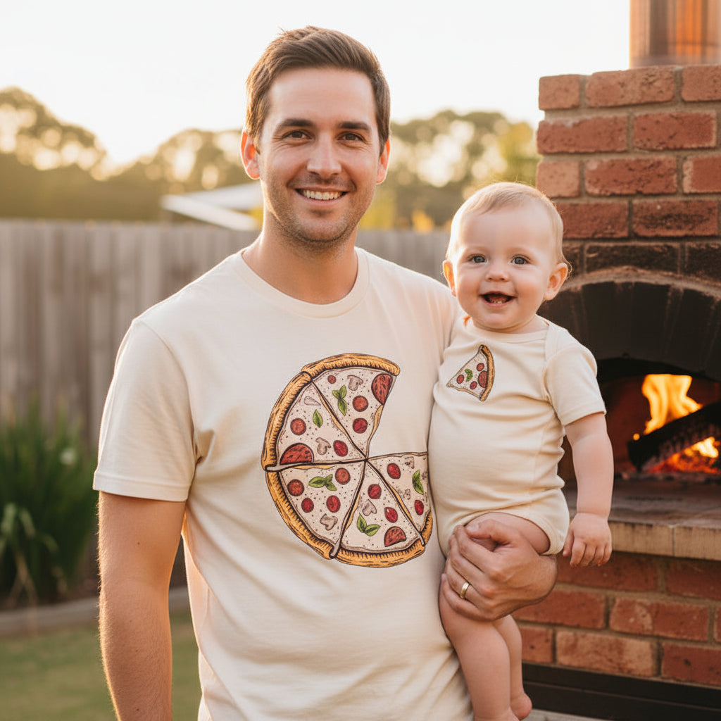 Pizza Shirt Australia – Pizza Graphic Dad T Shirt