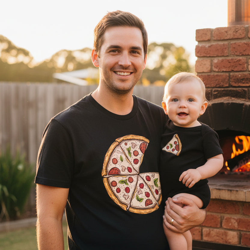 Pizza Shirt Australia – Pizza Graphic Dad T Shirt