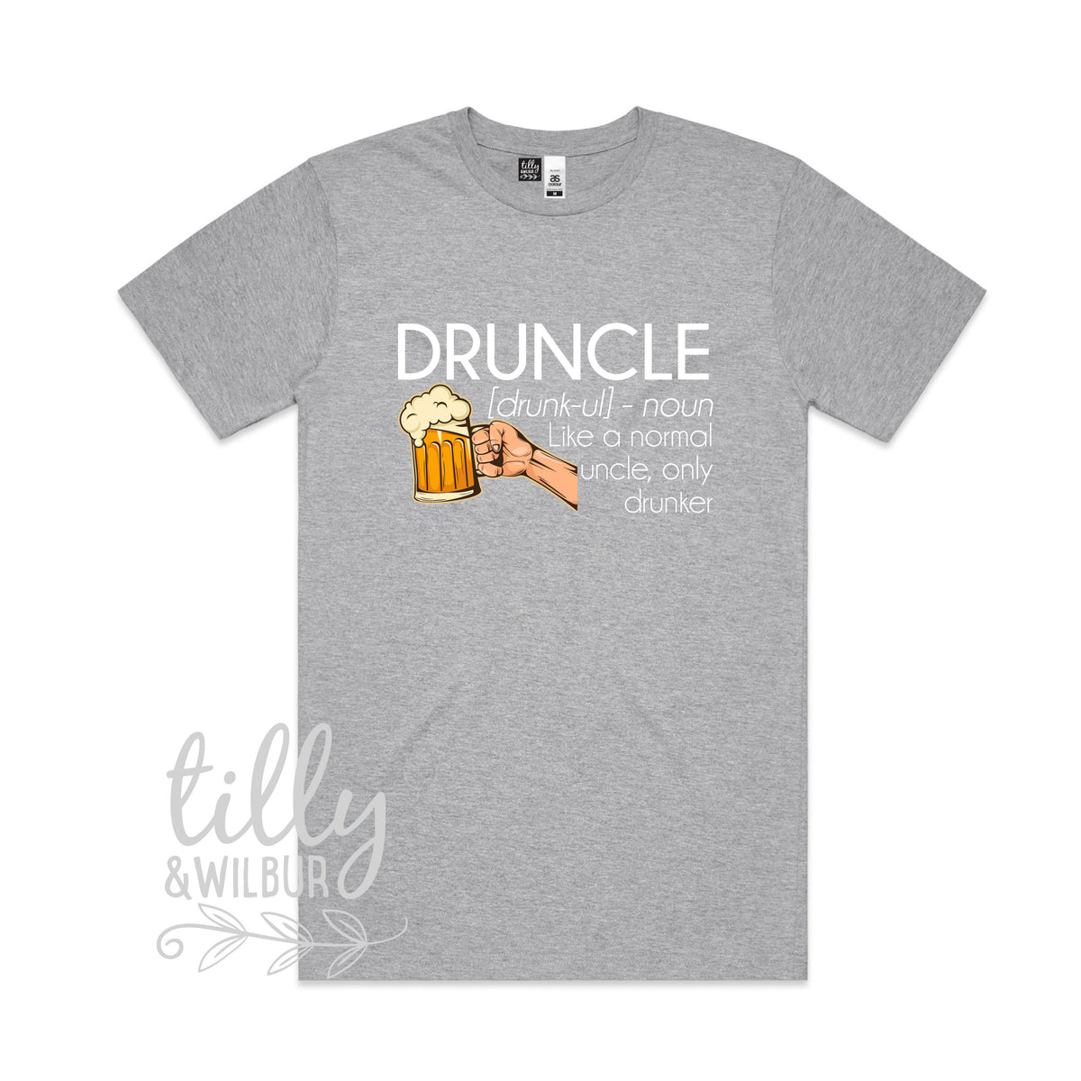 Druncle Just Like A Normal Uncle Only Drunker (MORE COLOURS &amp; STYLES)