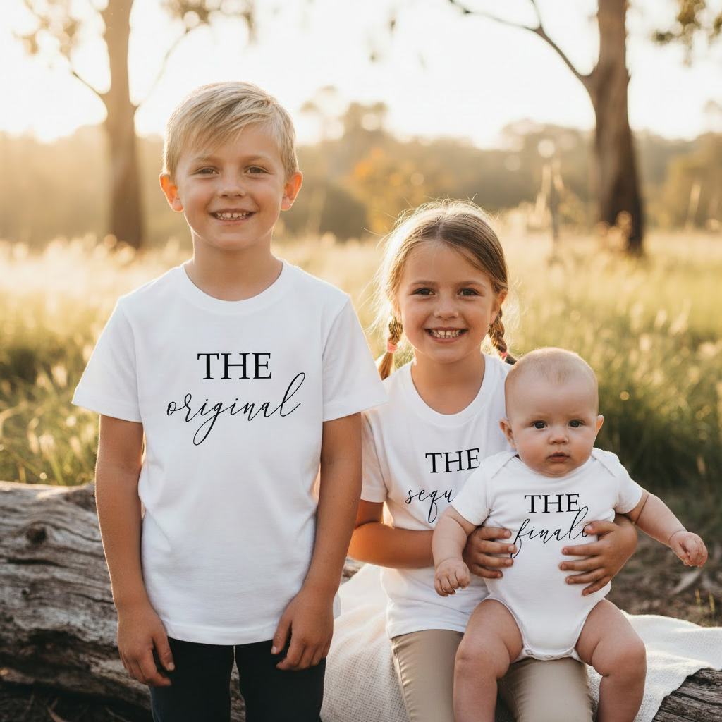 The Original Sequel Finale Matching Sibling T-Shirts & Bodysuit