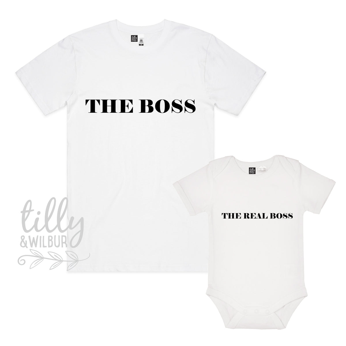 The Boss And The Real Boss Matching Outfits