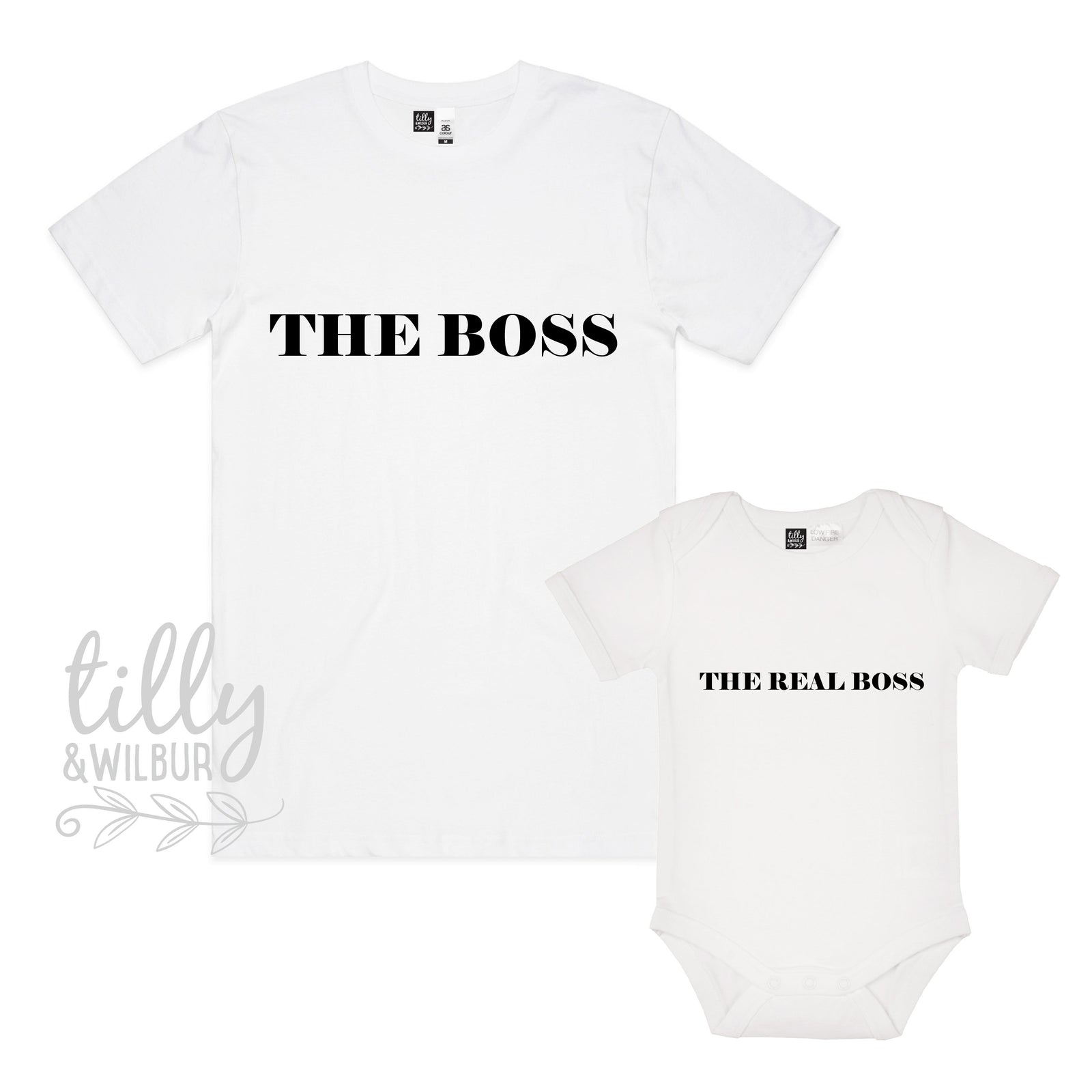 The Boss And The Real Boss Matching Outfits