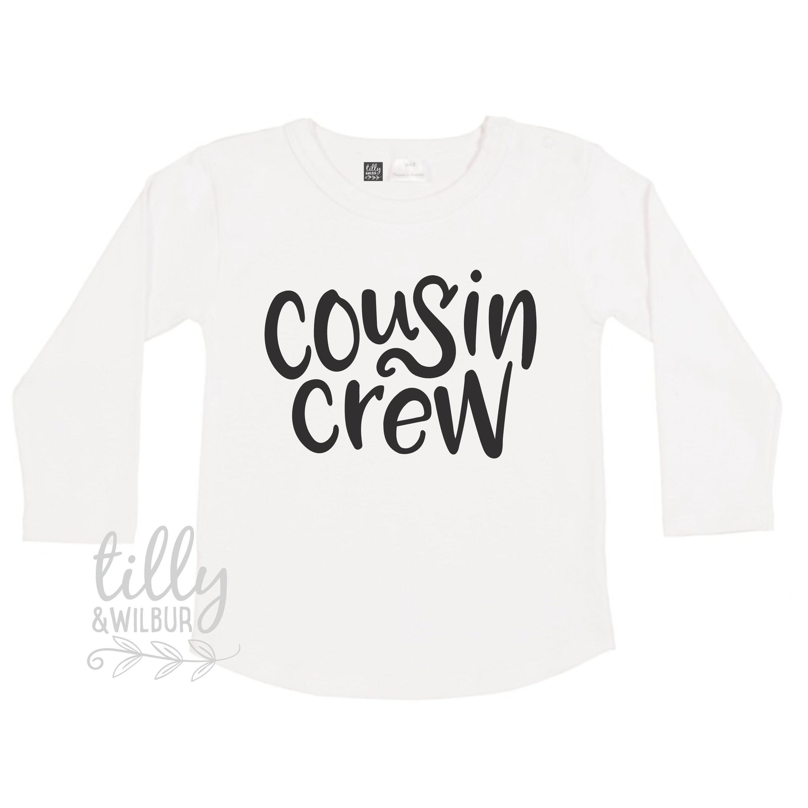 Cousin Crew, Black Print (MORE COLOURS & STYLES)