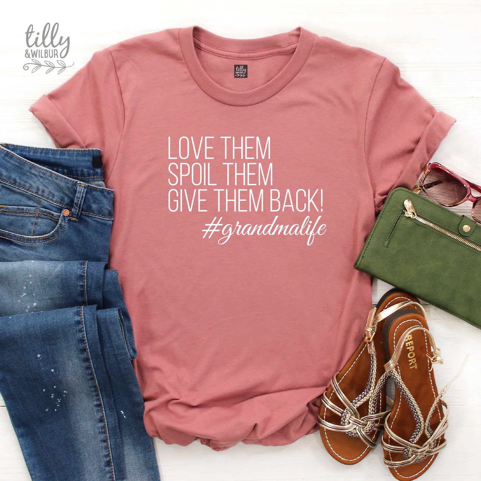 Love Them Spoil Them Give Them Back Grandma Life | MORE COLOURS & STYLES