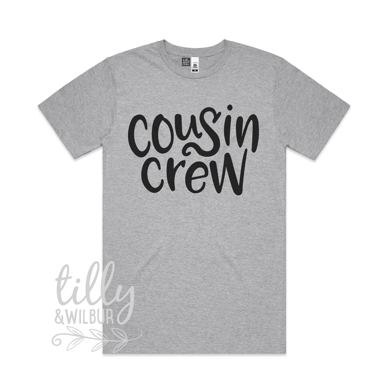 Cousin Crew, Black Print (MORE COLOURS & STYLES)