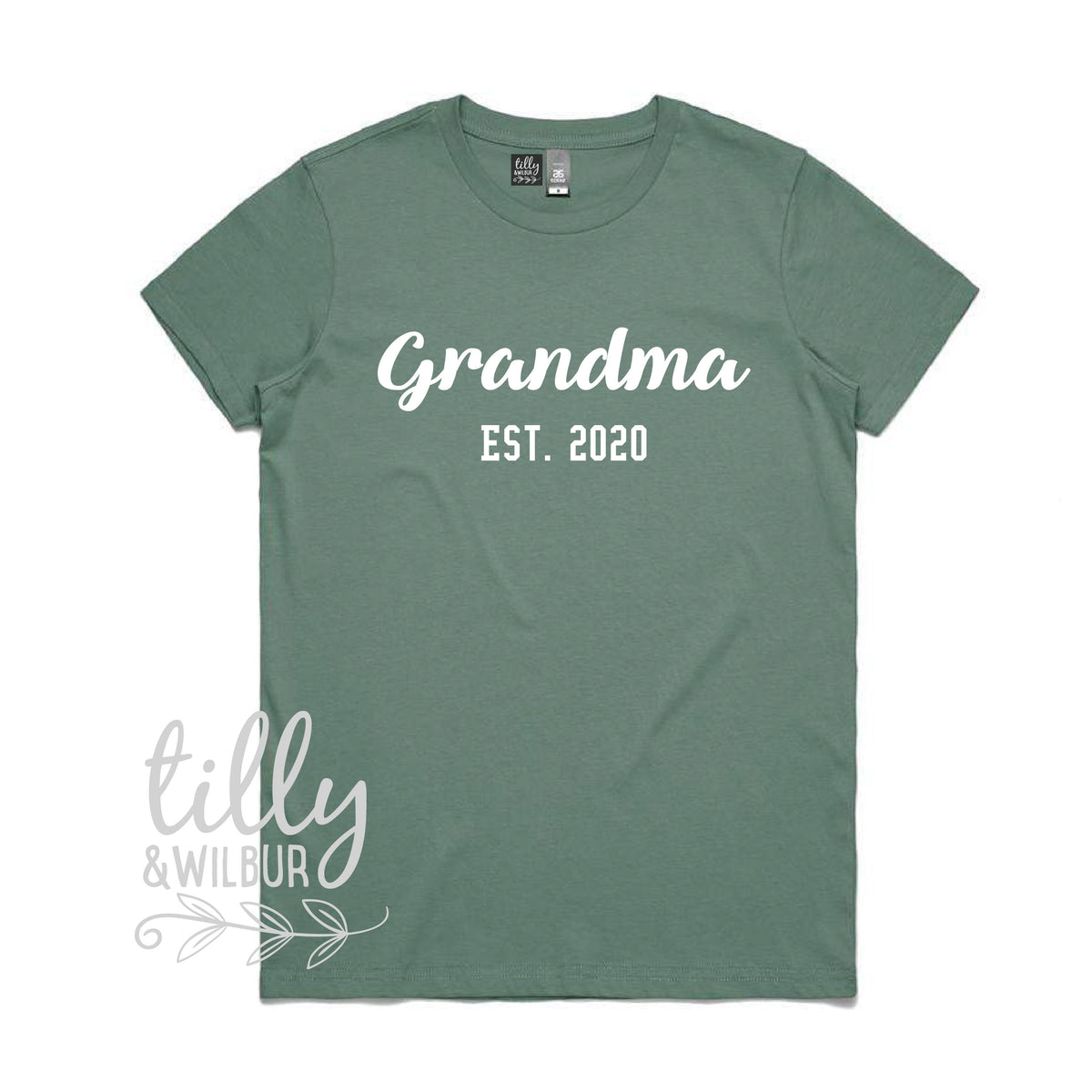 Personalised Grandma T-Shirt with Established Year