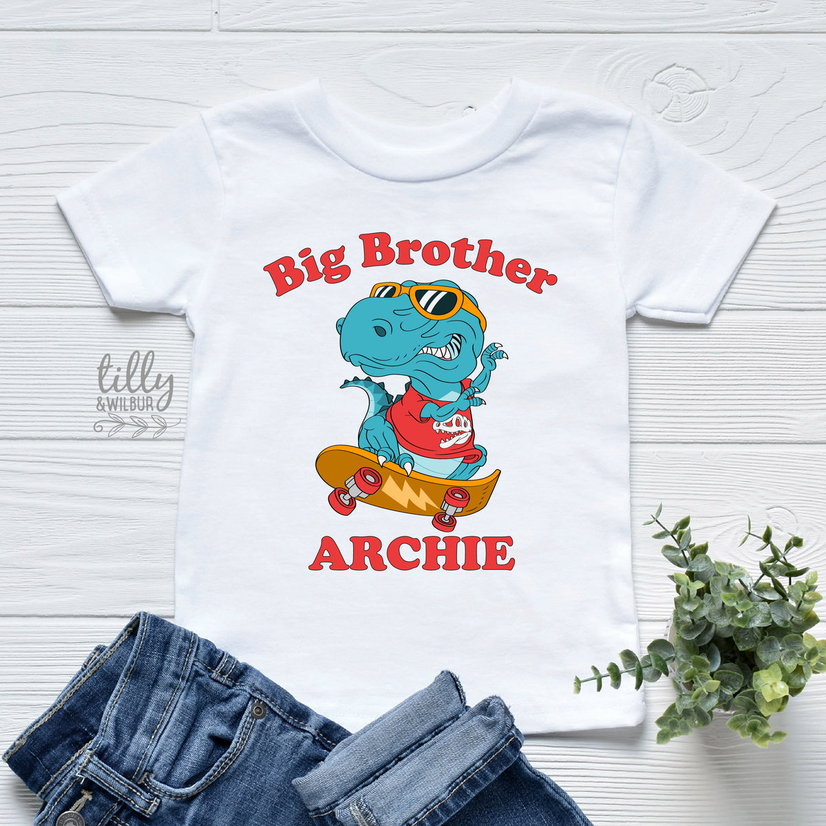 Personalised Name Big Brother MORE COLOURS & STYLES