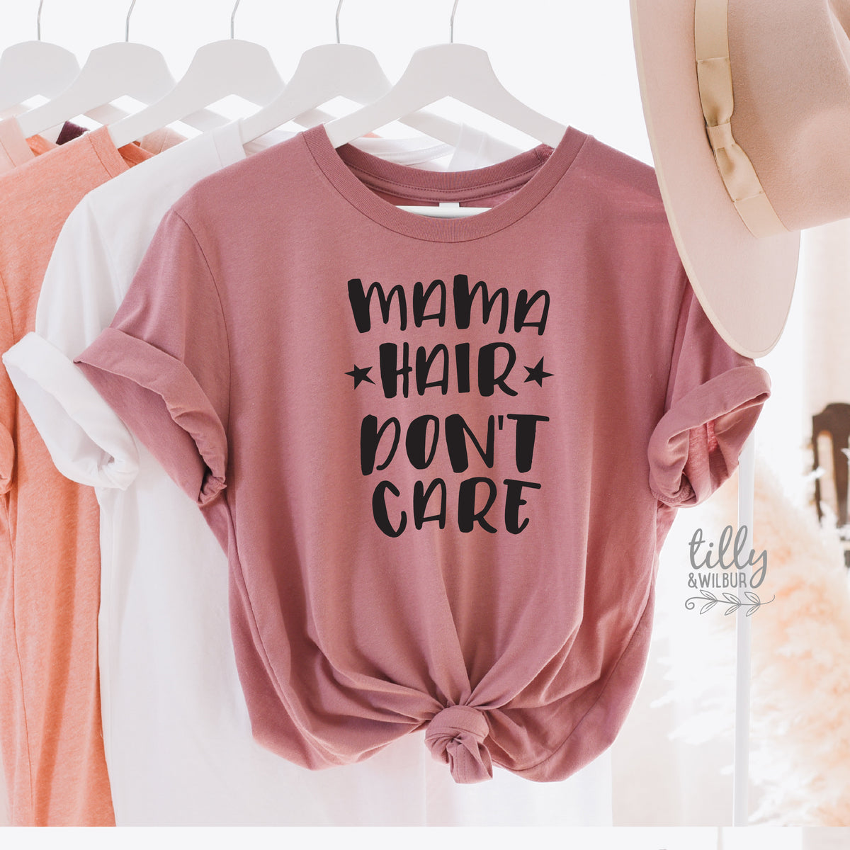 Mama Hair Don't Care T-Shirt