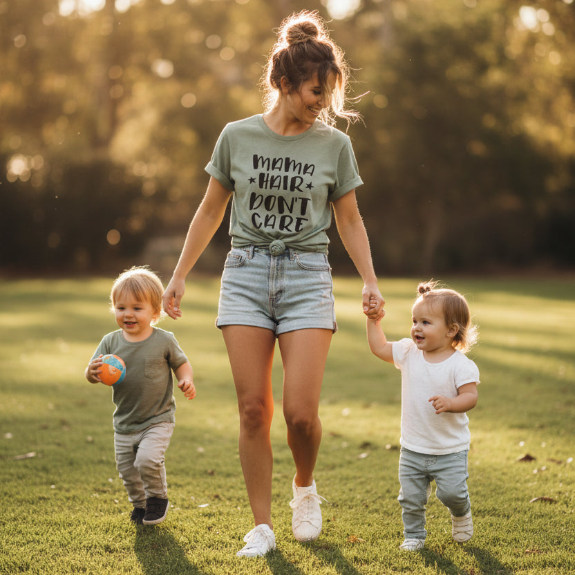 Mama Hair Don't Care T-Shirt