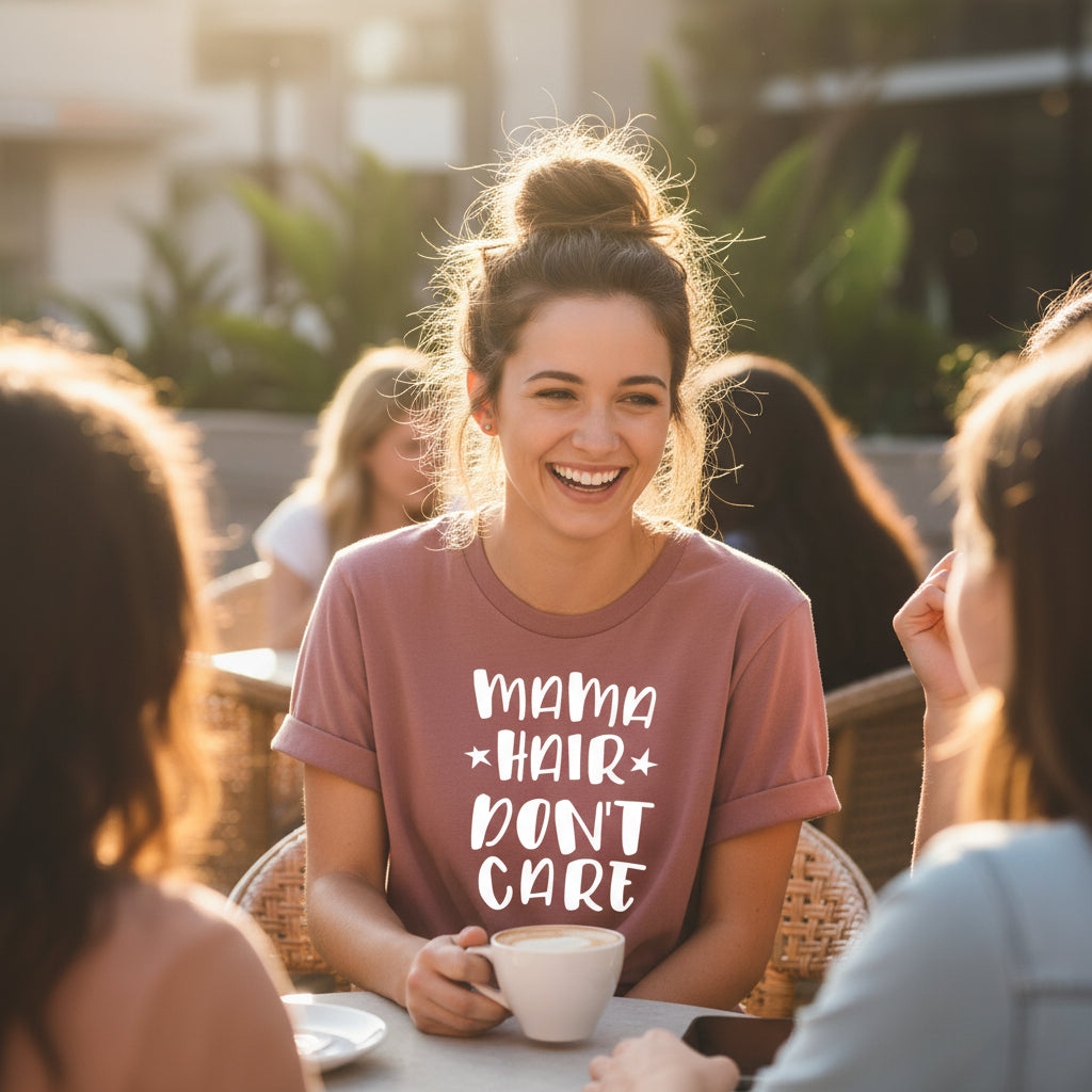Mama Hair Don't Care T-Shirt