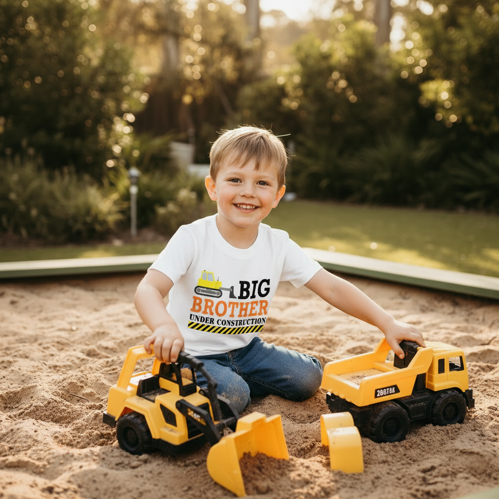 Big Brother Under Construction T-Shirt – Digger Announcement