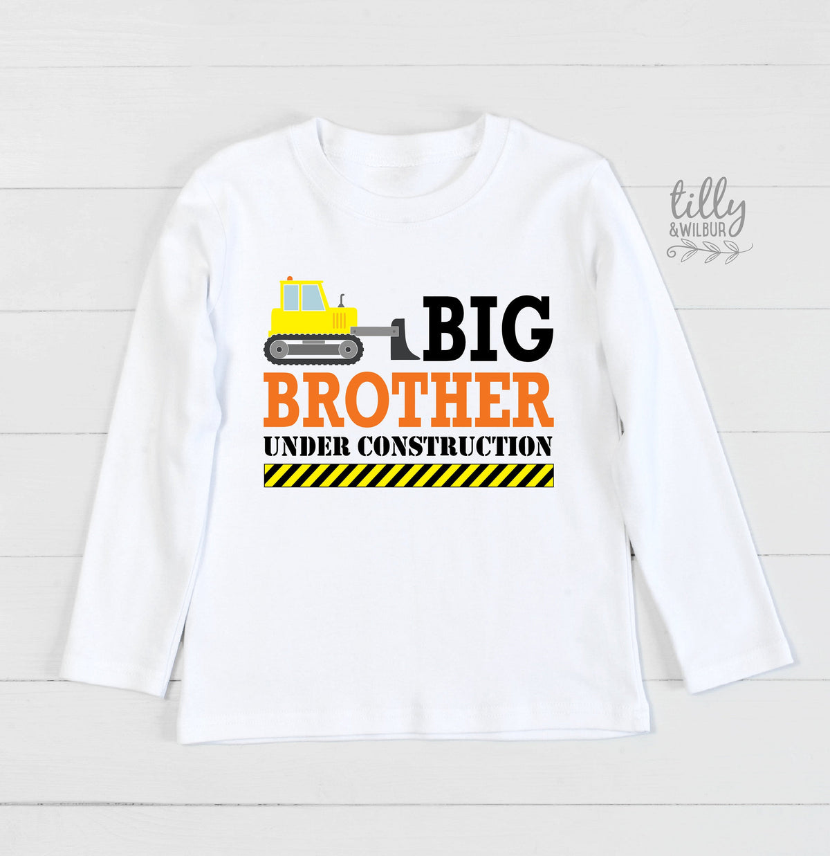 Big Brother Under Construction T-Shirt – Digger Announcement