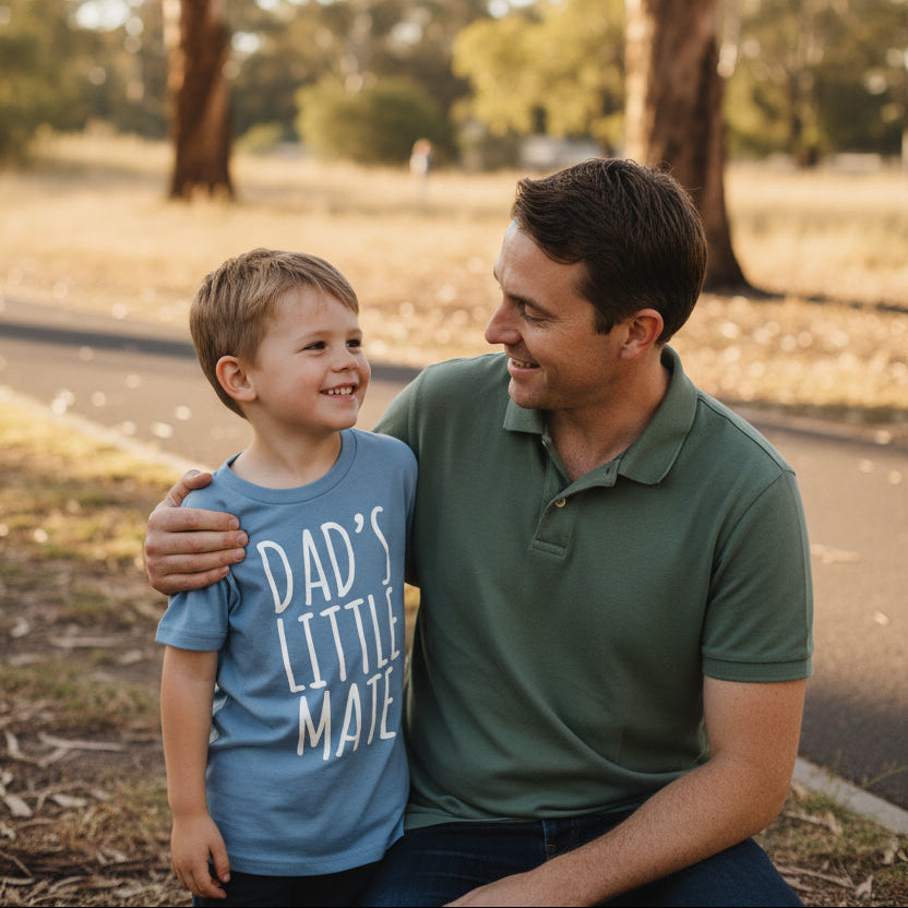 Dad's Little Mate kids' t-shirt