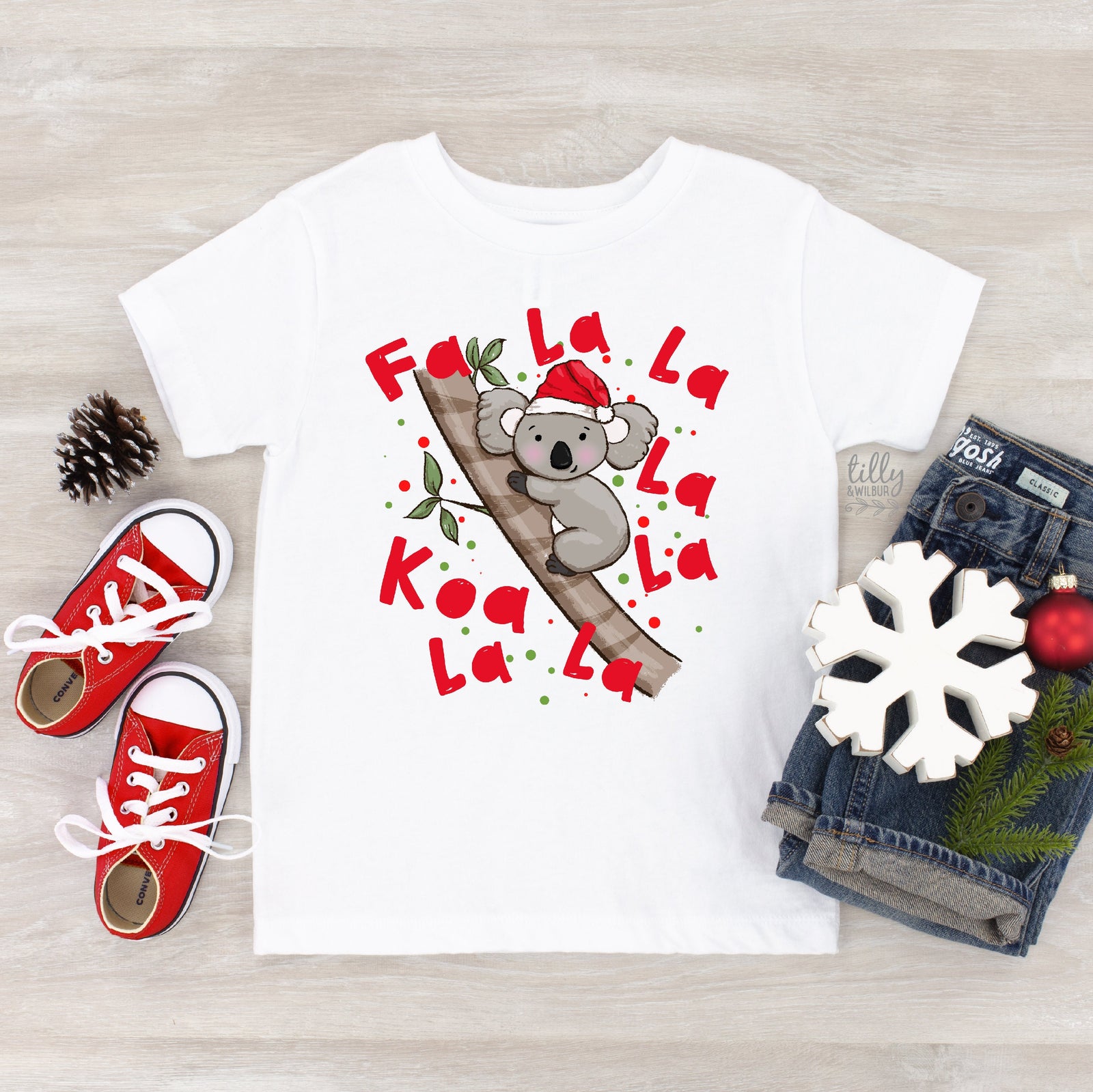 *MORE COLOURS AVAILABLE* Fa La La La La Koala La T-Shirt