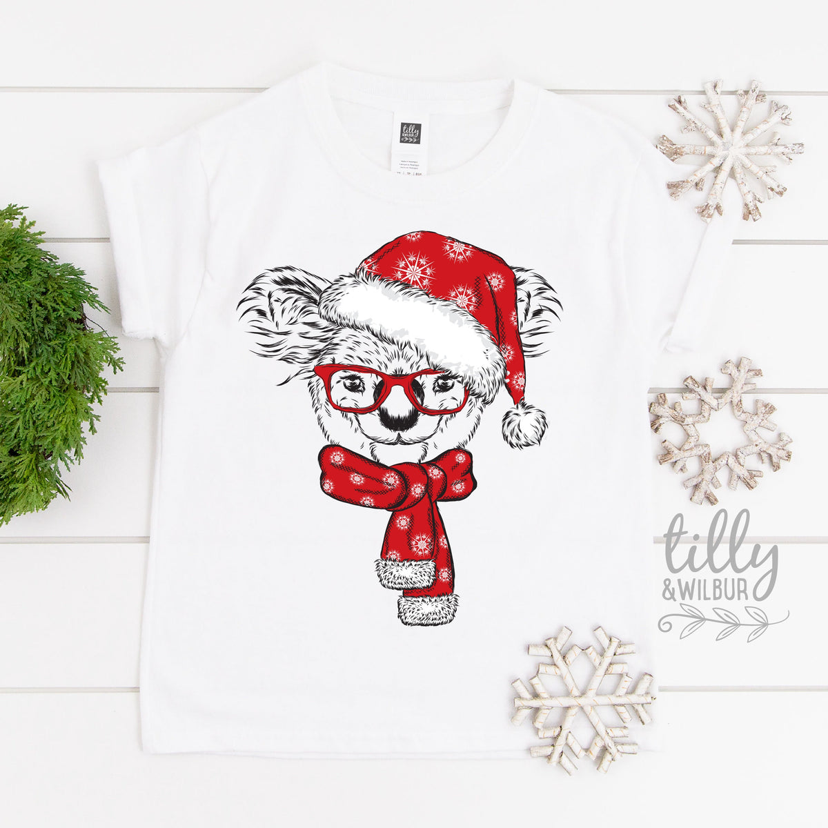 *MORE COLOURS AVAILABLE* Christmas Koala T-Shirt