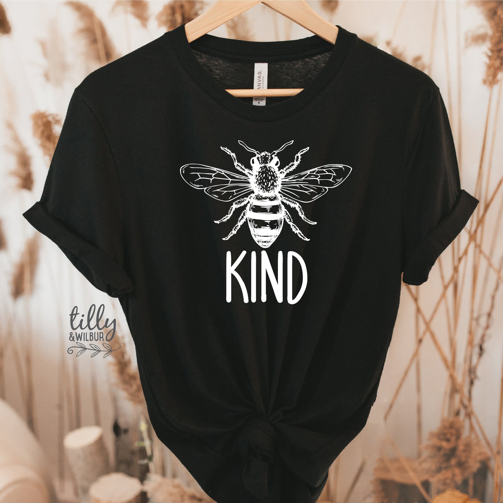 Bee Kind T-Shirt – Kindness Vintage Bee Illustration Tee