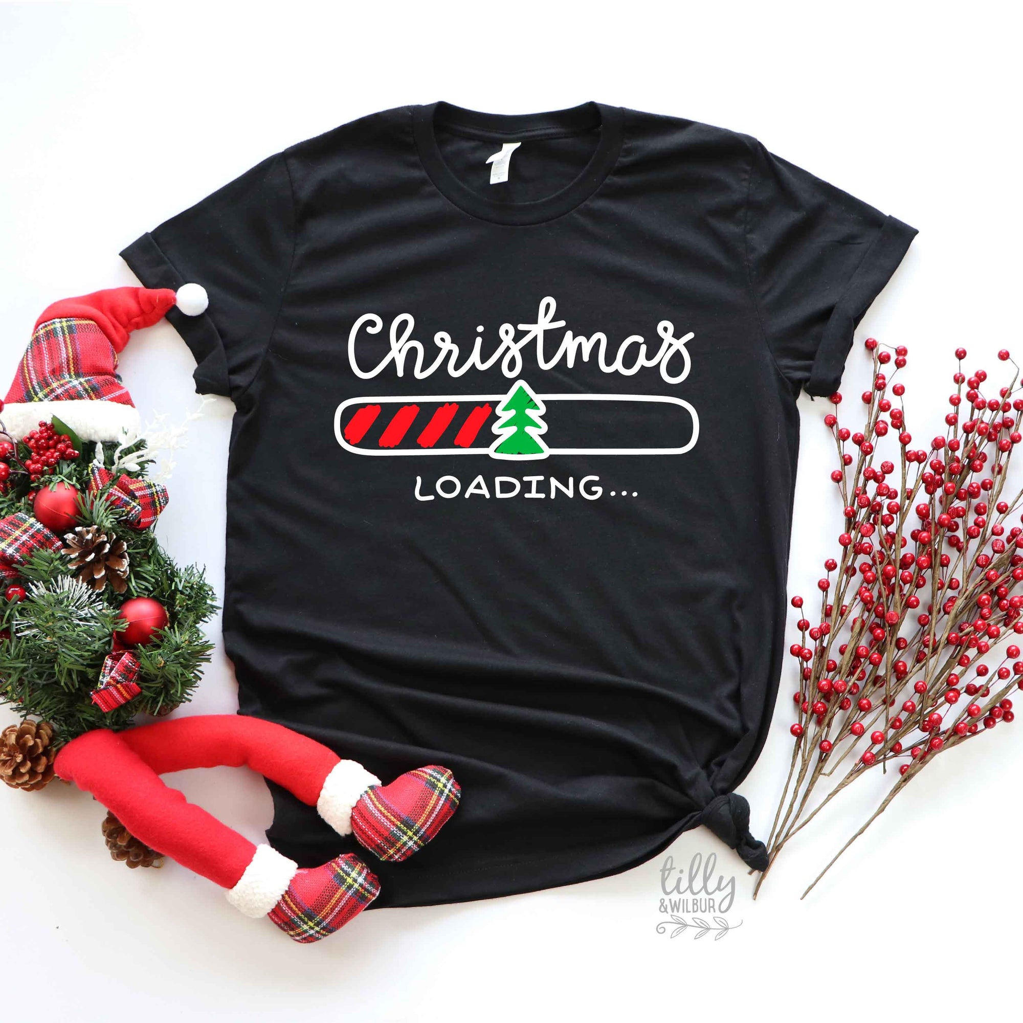 *MORE COLOURS AVAILABLE* Christmas Loading T-Shirt