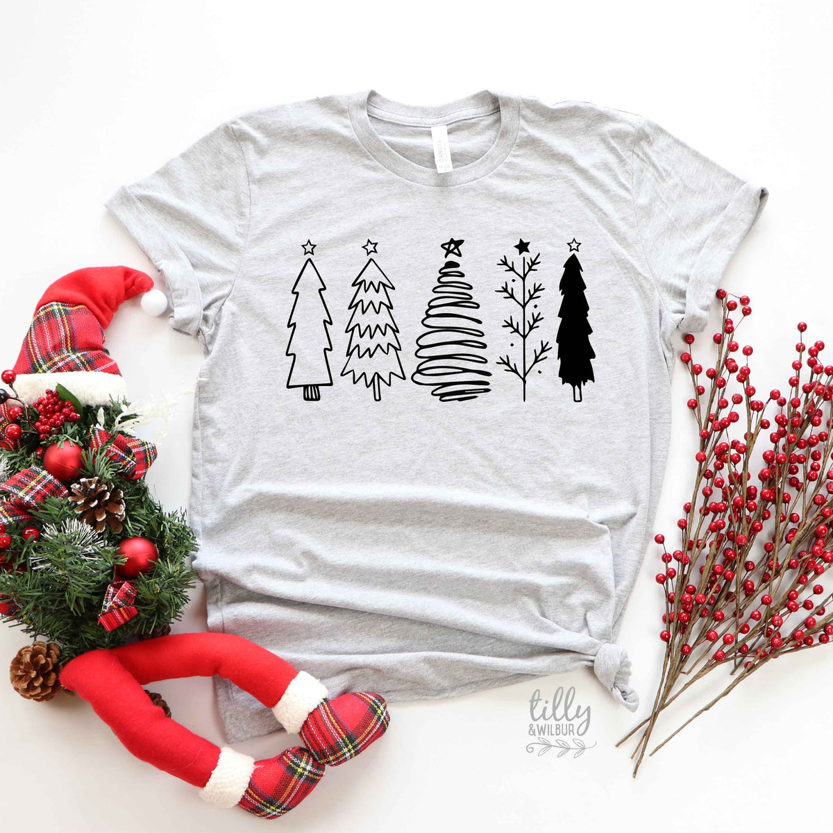 *MORE COLOURS AVAILABLE* Christmas Tree Black