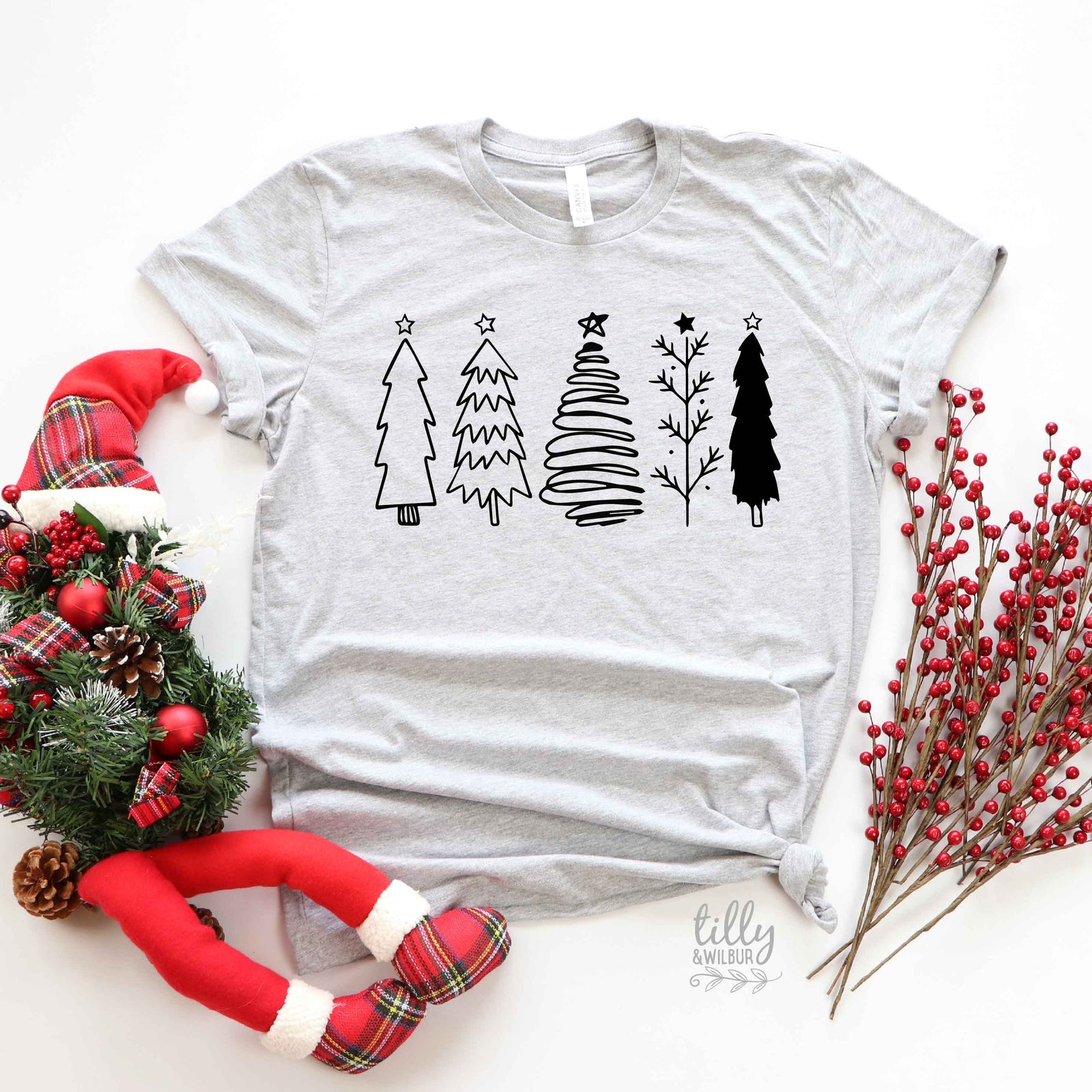 *MORE COLOURS AVAILABLE* Christmas Tree Black