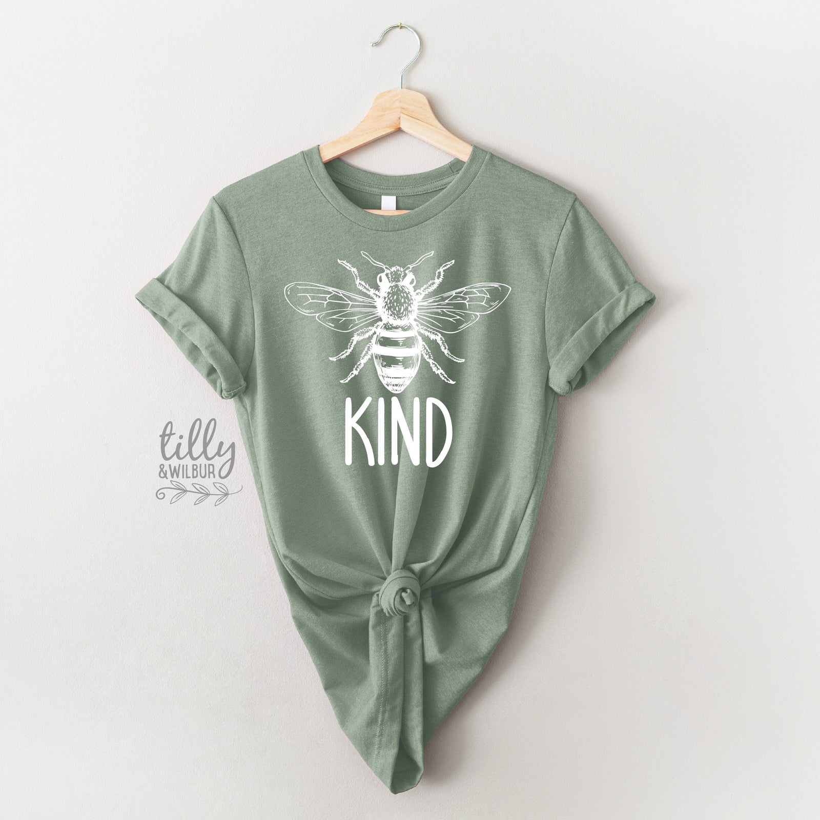 Bee Kind T-Shirt – Kindness Vintage Bee Illustration Tee