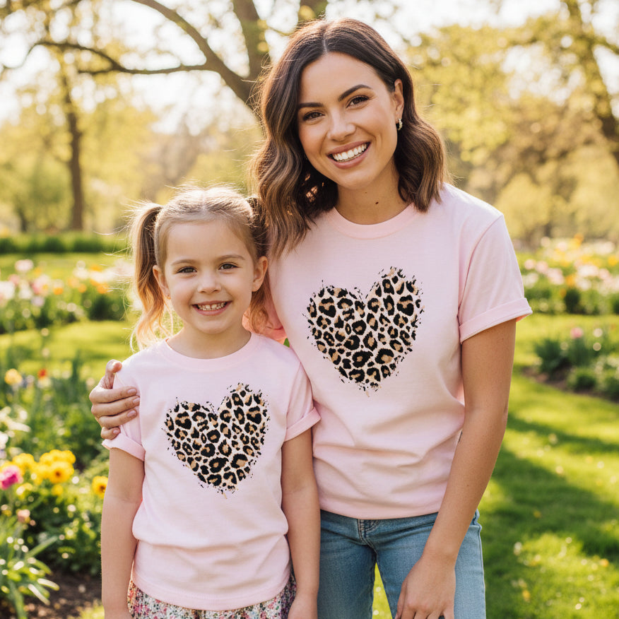 Leopard Print Heart