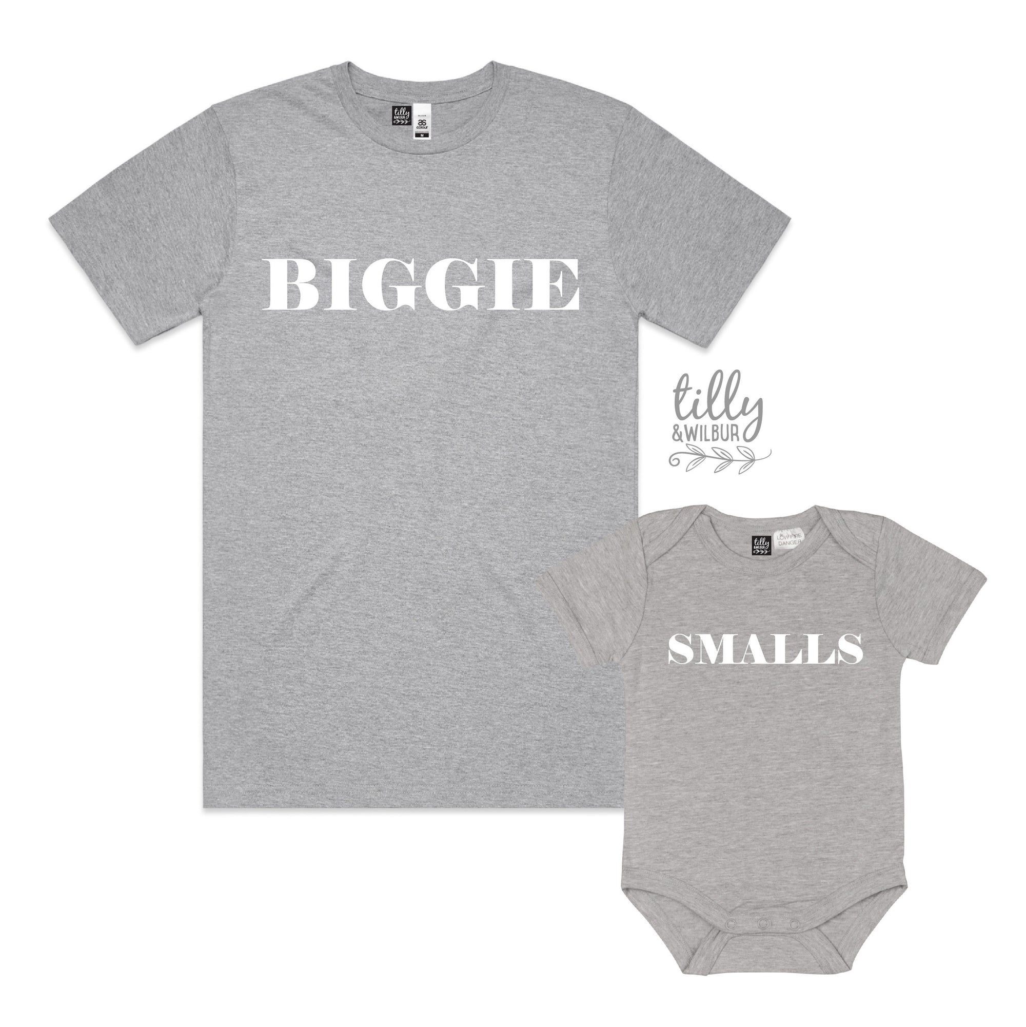 Biggie Smalls Father Son Matching Shirts (MORE COLOURS & STYLES)