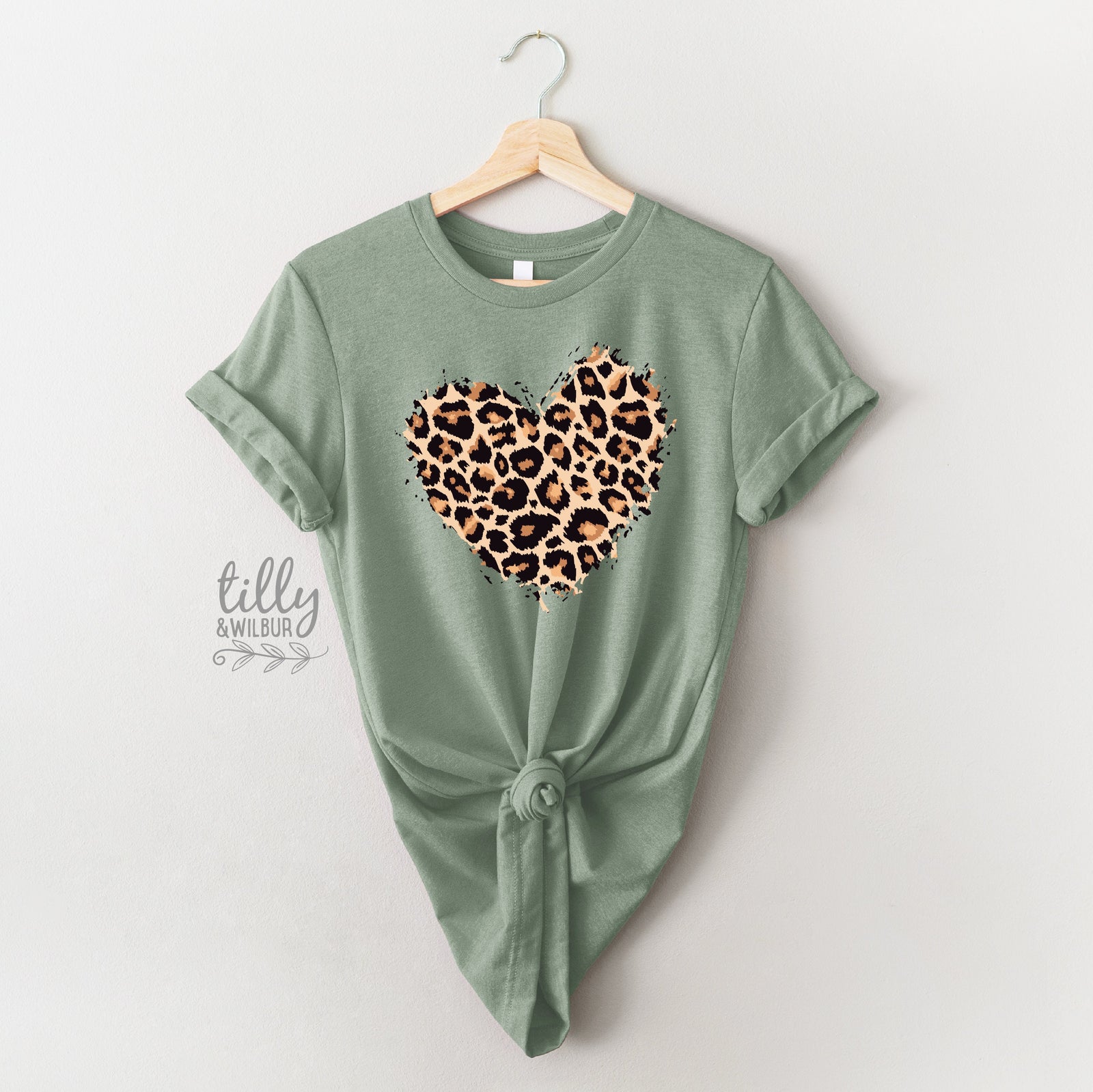 Leopard Print Heart