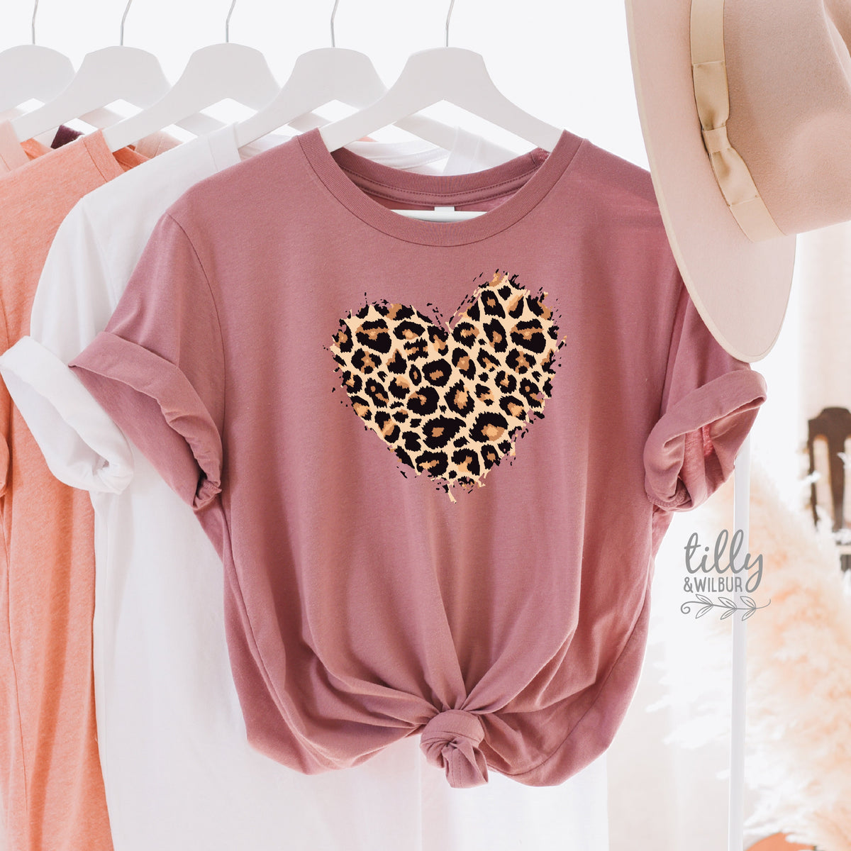 Leopard Print Heart