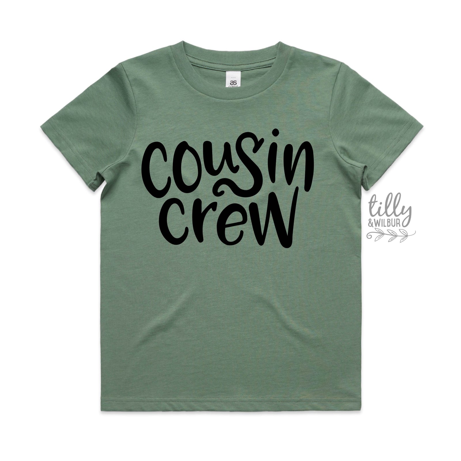 Cousin Crew, Black Print (MORE COLOURS & STYLES)