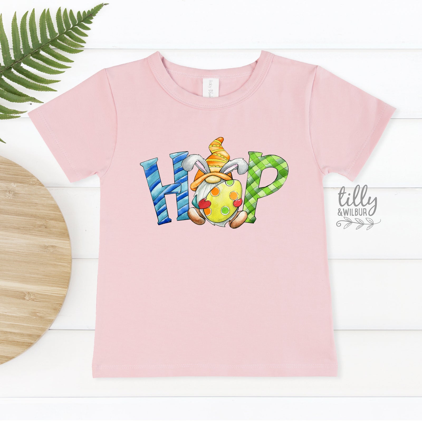 HOP Easter Gnome Shirt | Kids Easter Shirt | Easter Egg Hunt Shirt | Baby Toddler Easter Outfit Australia