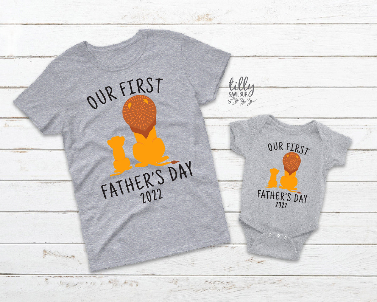 Our First Father's Day 2026 matching set