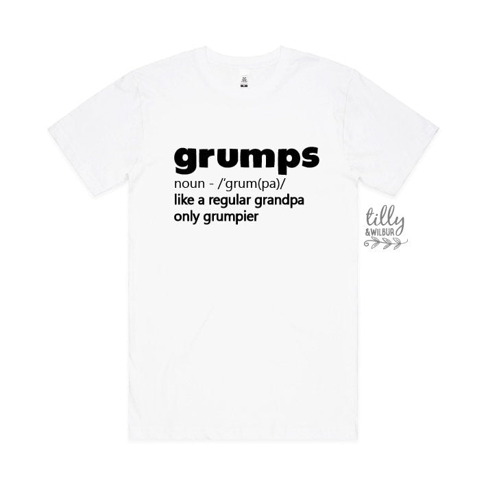 Grumps- Grumpy Grandpa (MORE COLOURS &amp; STYLES)