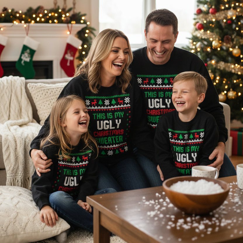 This Is My Ugly Christmas Sweater Jumper - Funny Christmas Jumper