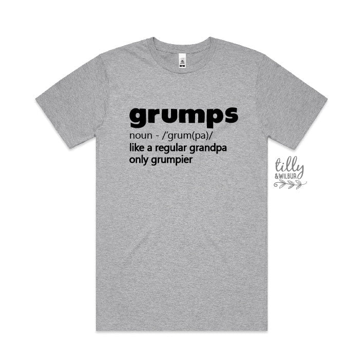 Grumps- Grumpy Grandpa (MORE COLOURS &amp; STYLES)