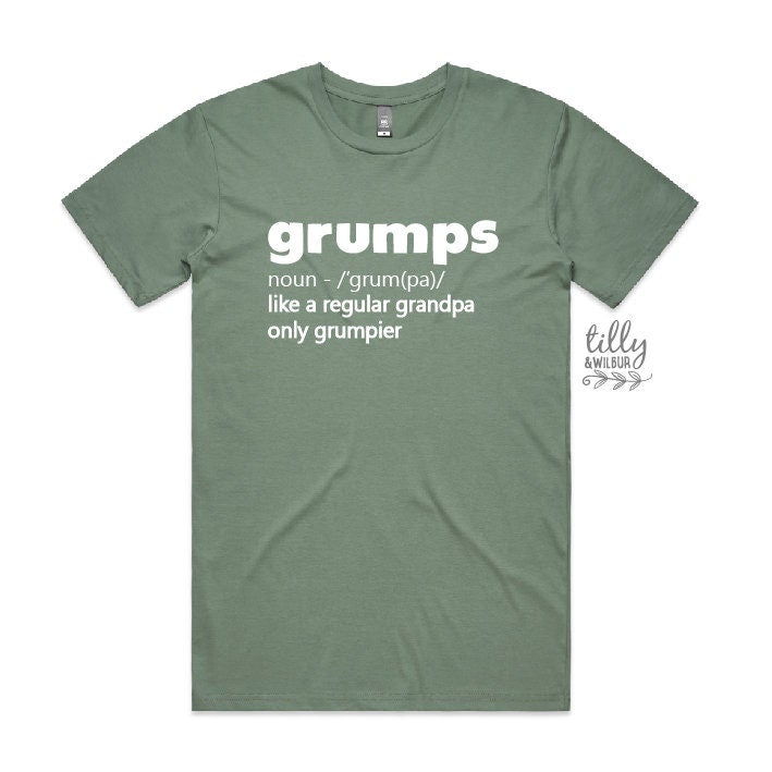 Grumps- Grumpy Grandpa (MORE COLOURS &amp; STYLES)