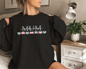 Personalised Mother's Day Jumper, Mum We Love You To Pieces, Mama Sweatshirt, Mothers Day Gift, Personalised Mum Gift, Mum Life Jumper
