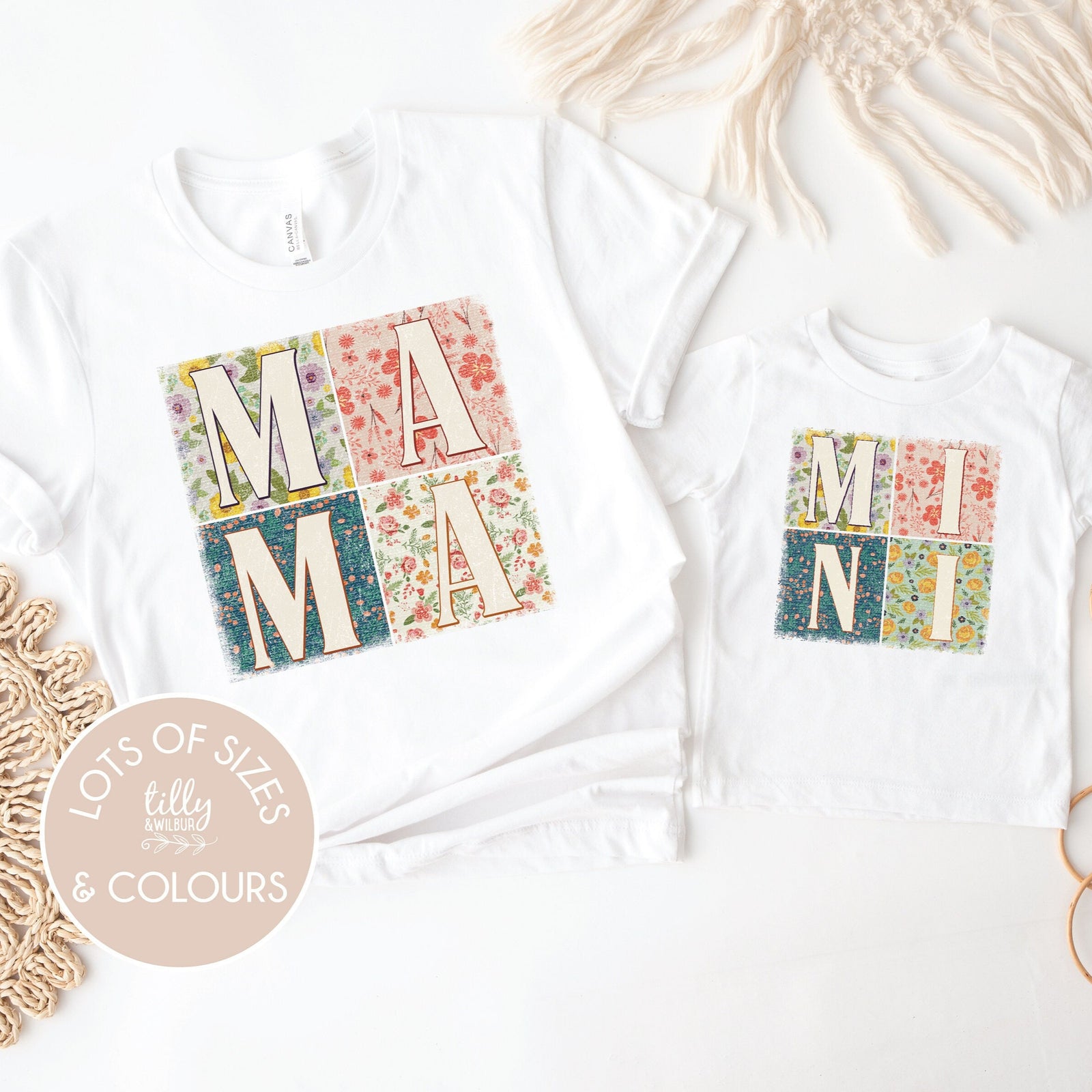 Mama & Me, Mama T-Shirt, Mini Bodysuit, Mama And Mama's Mini Matching Outfits, Our First Mother's Day, Mother Daughter, Mother Son Gift